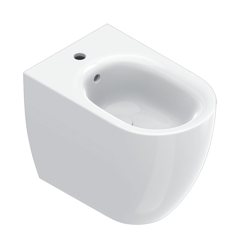 <b>Bidet Sfera</b> 55 terra Bianco lucido